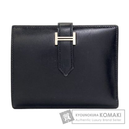 エルメス ベアンコンパクト シルバー金具 二つ折り財布（小銭入れあり） 中古 商品画像1
