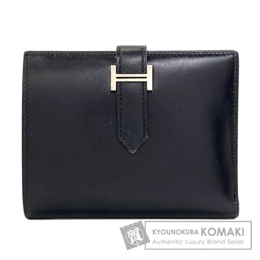 エルメス ベアンコンパクト シルバー金具 二つ折り財布（小銭入れあり） 中古 商品画像1
