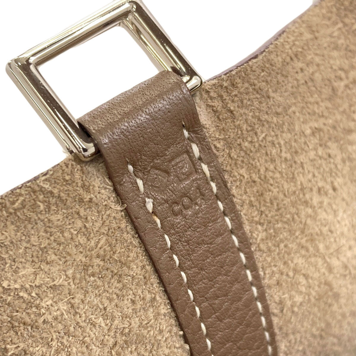 エルメス ピコタンロックPM エトープ シルバー金具 ハンドバッグ 中古 商品画像8