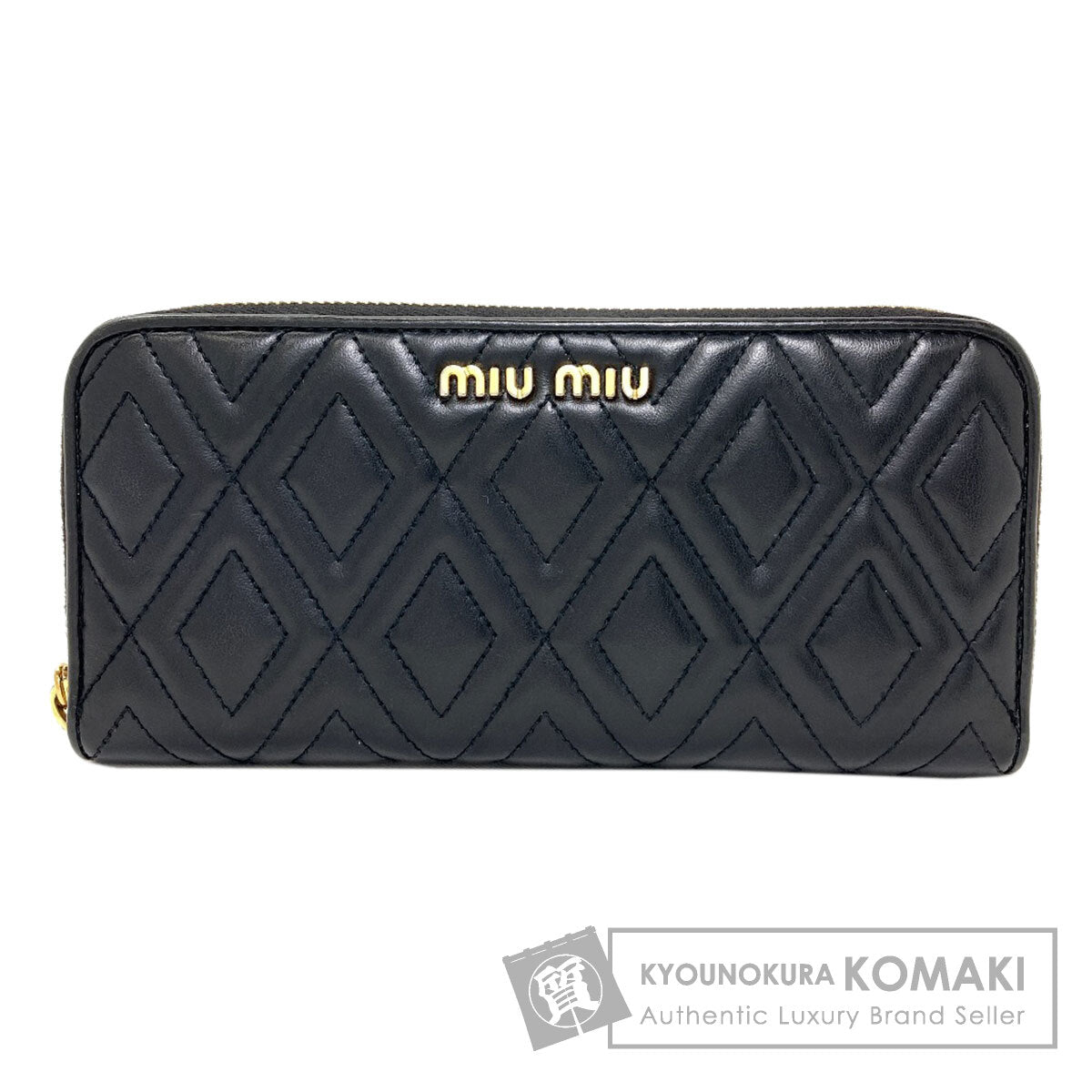 ミュウミュウ キルティング 長財布（小銭入れあり） 中古 商品画像1