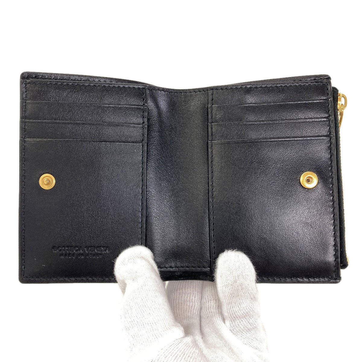 ボッテガヴェネタ カセット スモール 二つ折り財布（小銭入れあり） 中古 商品画像5