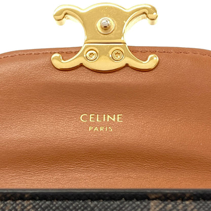 セリーヌ スモール フラップウォレット トリオンフ 三つ折り財布（小銭入れあり） 中古 商品画像9