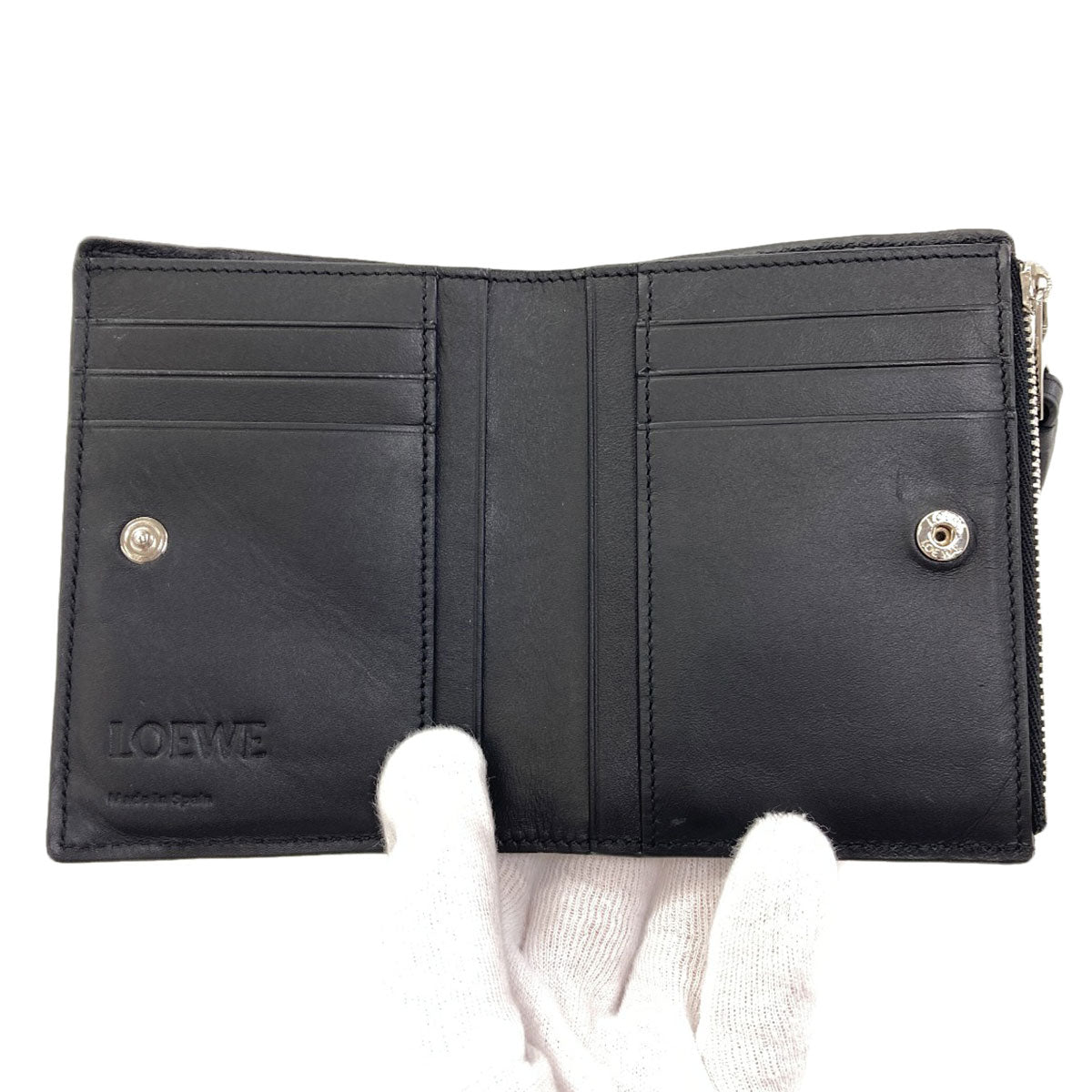 ロエベ アナグラム 二つ折り財布（小銭入れあり） 中古 商品画像5