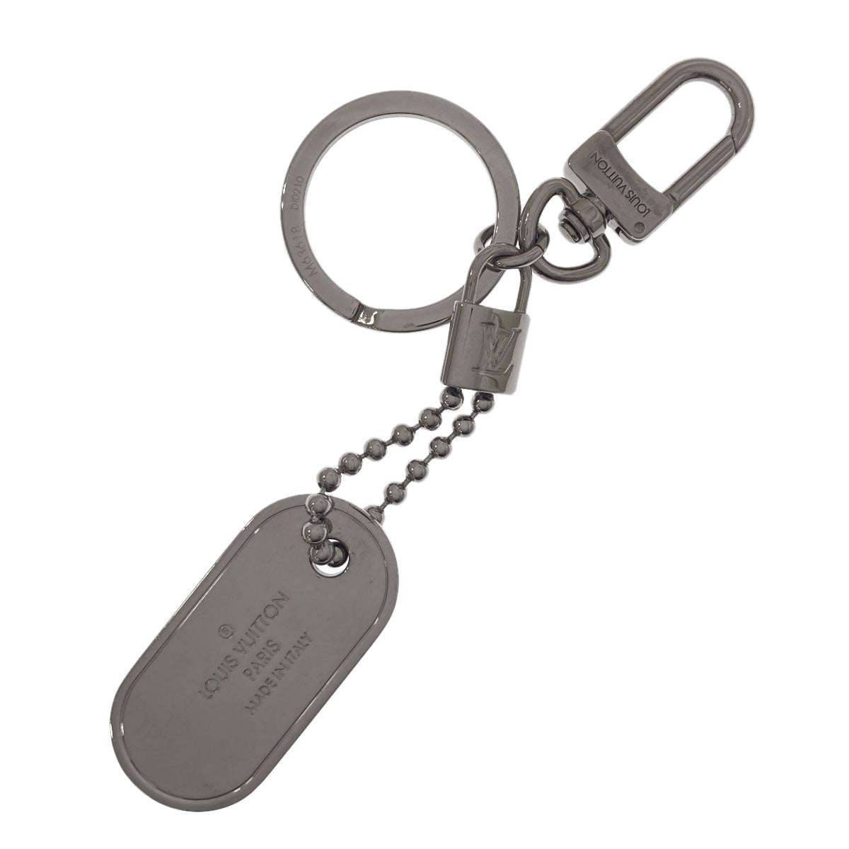 ルイヴィトン M63618 ポルト・クレ・タブ モノグラム ID キーホルダー 中古 商品画像3