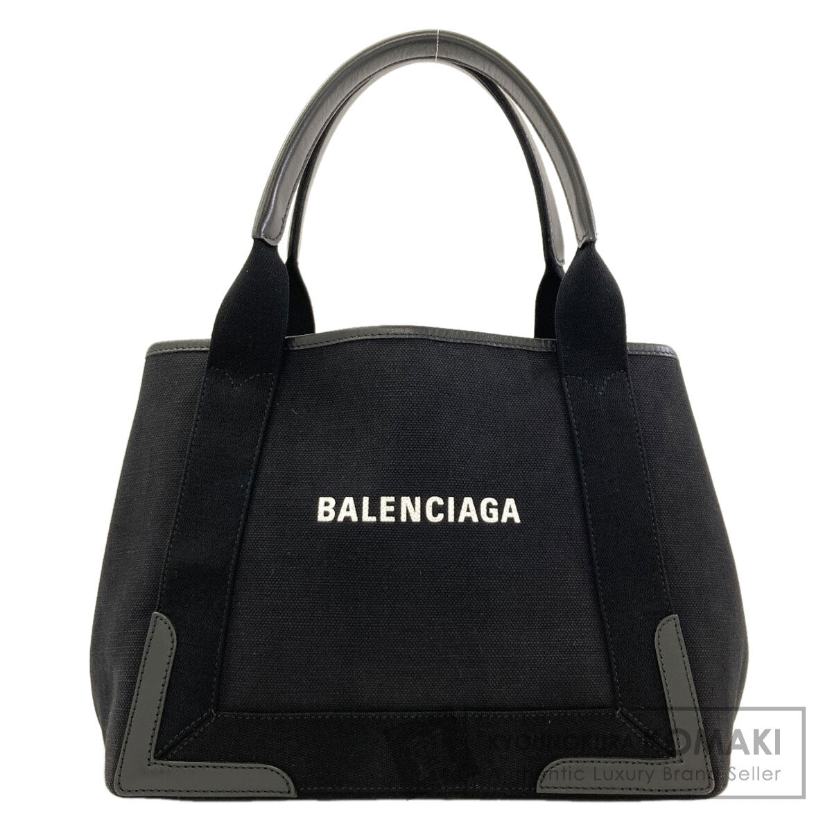 バレンシアガ 339933 ネイビーカバス ハンドバッグ 中古 商品画像1
