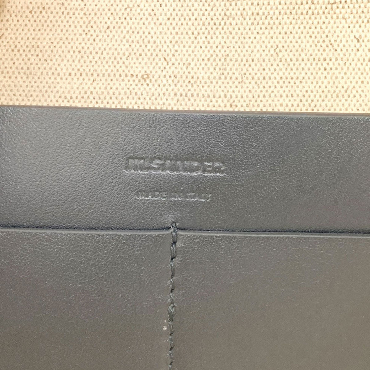 ジル・サンダー ロゴ トートバッグ 中古 商品画像7
