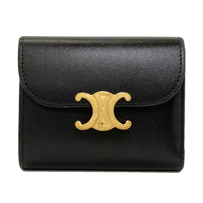 セリーヌ スモール フラップウォレット トリオンフ 三つ折り財布（小銭入れあり） 中古 商品画像2