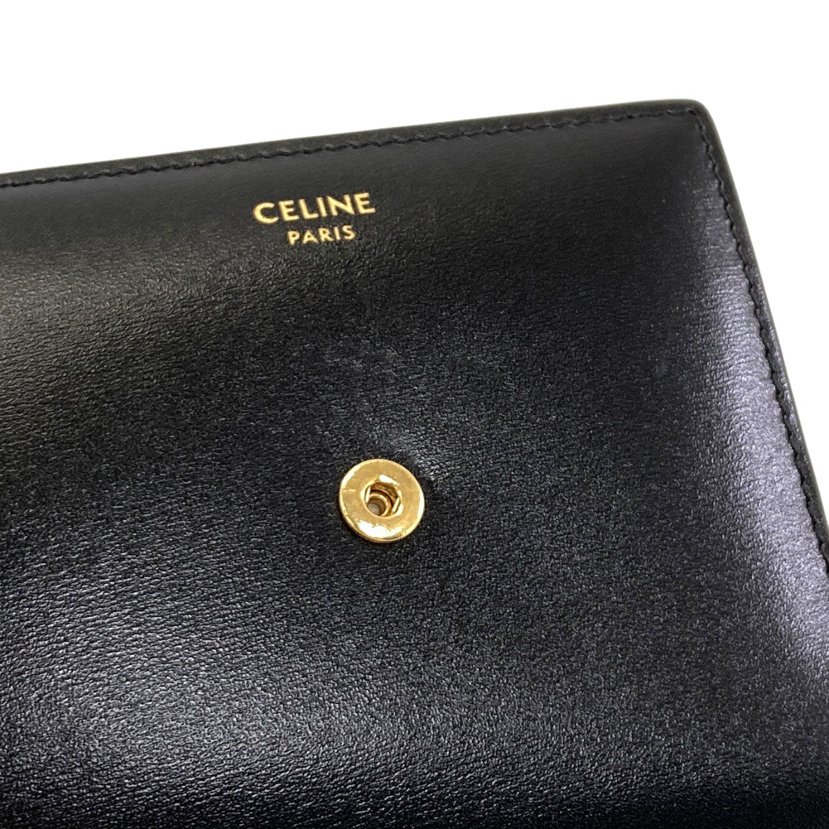 セリーヌ スモール フラップウォレット トリオンフ 三つ折り財布（小銭入れあり） 中古 商品画像12