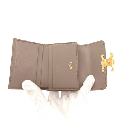 セリーヌ コイン入れ付きコンパクトウォレット トリオンフ 三つ折り財布（小銭入れあり） 中古 商品画像5