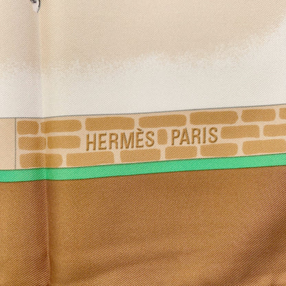 エルメス カレ90 LES HARAS NATIONAUX 国立種馬飼育場 スカーフ 中古 商品画像6