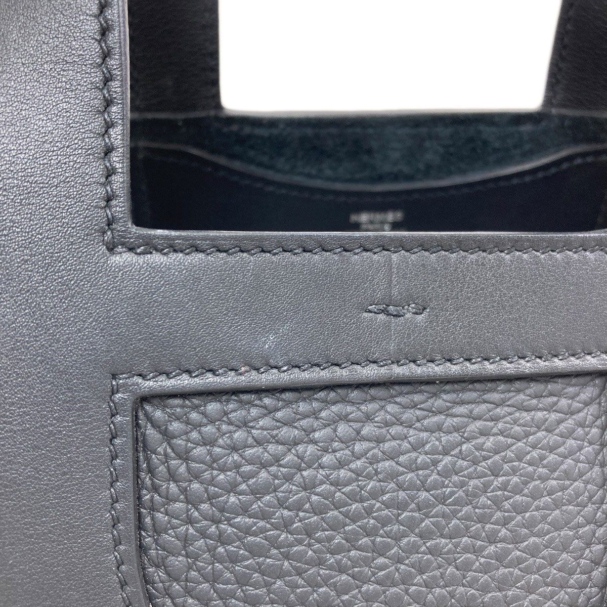 エルメス インザループ18 シルバー金具 ハンドバッグ 中古 商品画像9
