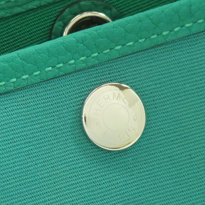 エルメス ガーデンパーティTPM シルバー金具 ハンドバッグ 中古 商品画像13