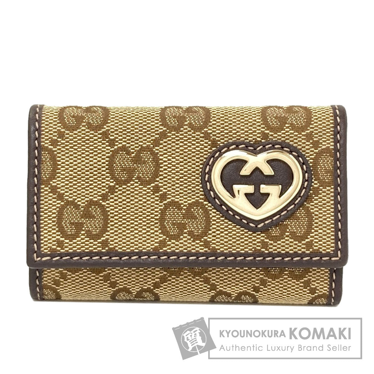 グッチ 257217 GG ハート キーケース 中古 商品画像1
