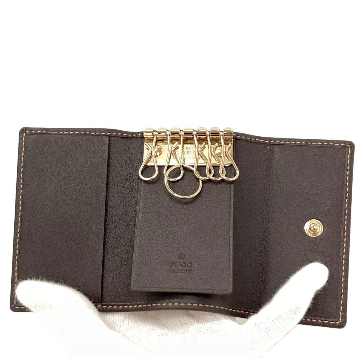 グッチ 257217 GG ハート キーケース 中古 商品画像5