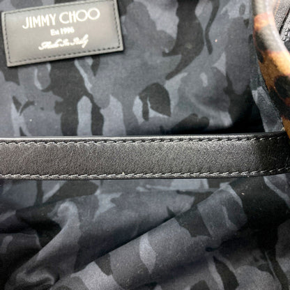 ジミーチュウ レオパード柄 エンボス加工 トートバッグ 中古 商品画像9
