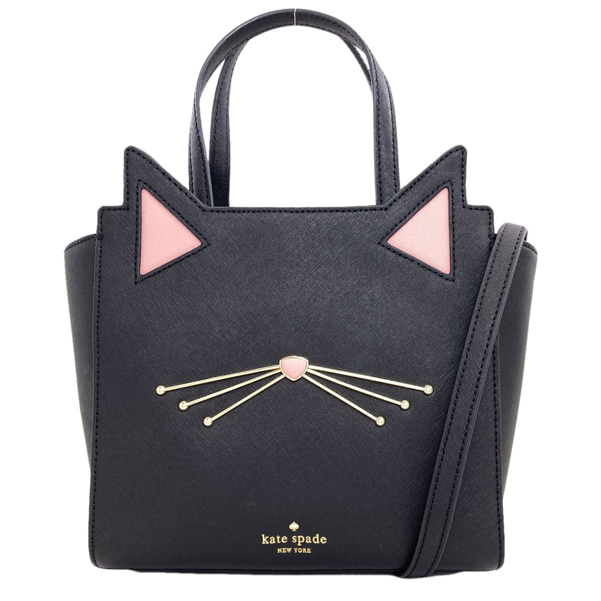 ケイトスペード 猫モチーフ 2WAY ハンドバッグ 中古 商品画像2