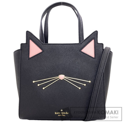 ケイトスペード 猫モチーフ 2WAY ハンドバッグ 中古 商品画像1