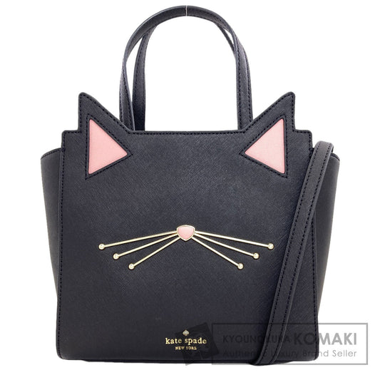 ケイトスペード 猫モチーフ 2WAY ハンドバッグ 中古 商品画像1