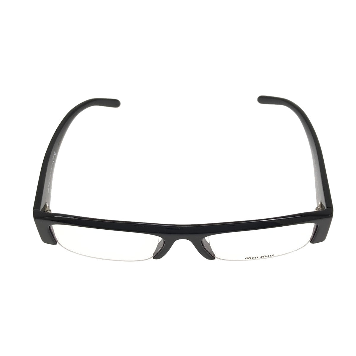 ミュウミュウ ハーフリム 眼鏡 中古 商品画像3