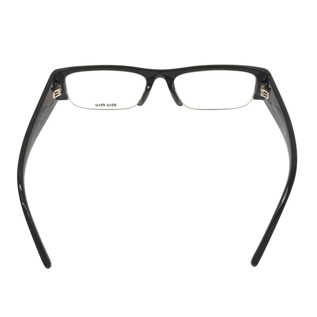 ミュウミュウ ハーフリム 眼鏡 中古 商品画像5