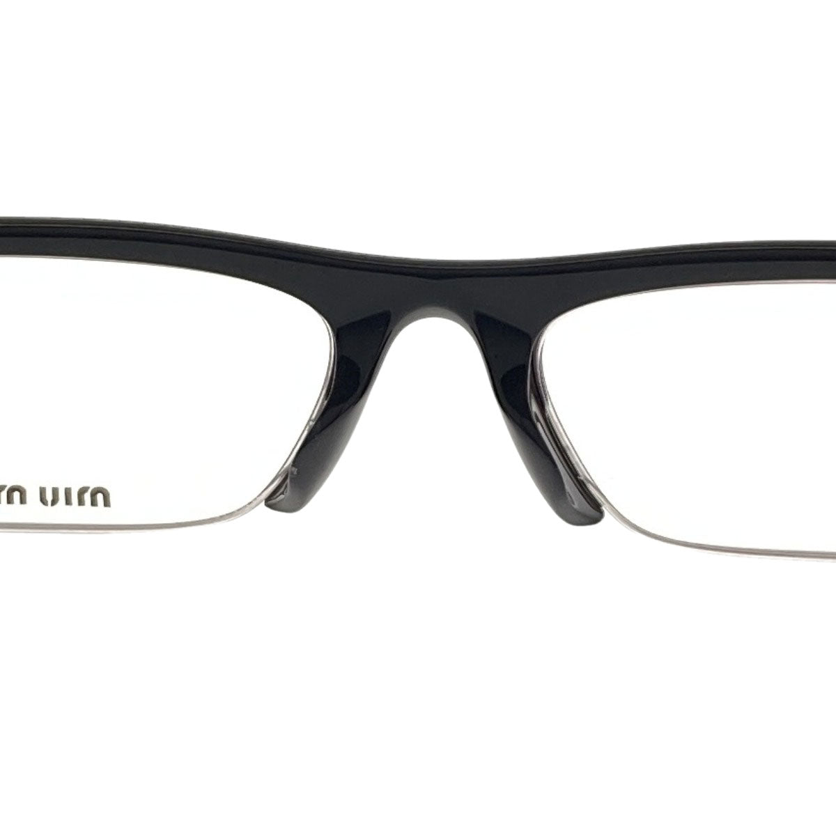 ミュウミュウ ハーフリム 眼鏡 中古 商品画像6