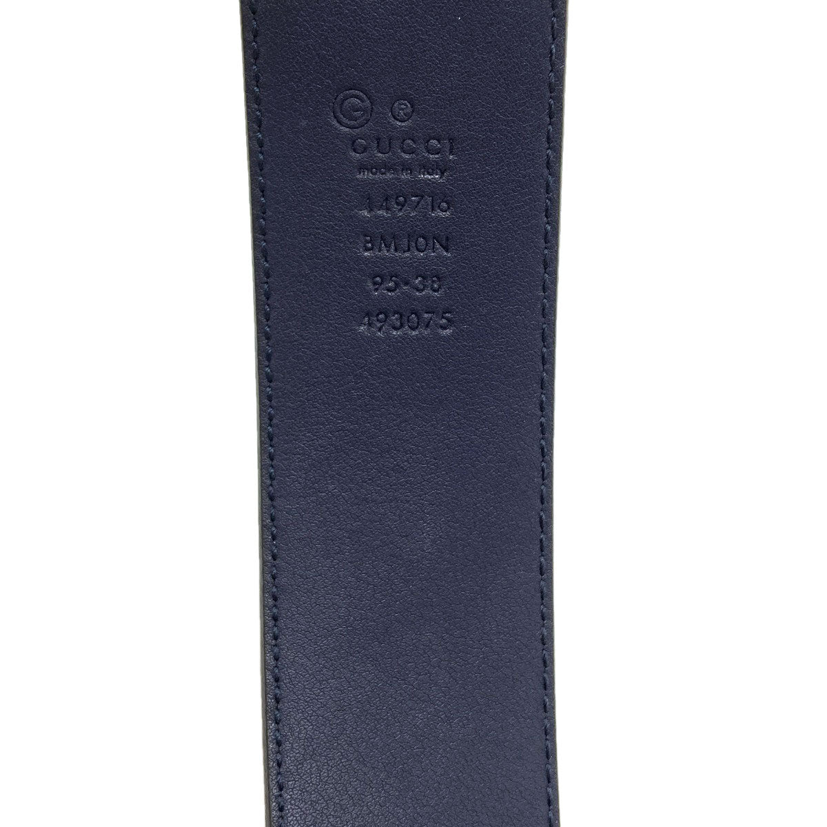 グッチ 449716 アウトレット GGシグネチャー シマ ベルト 中古 商品画像6