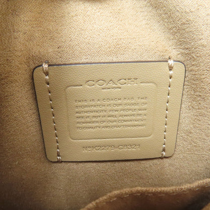 コーチ C8321 ノース サウス ロニー シグネチャー ショルダーバッグ 中古 商品画像7