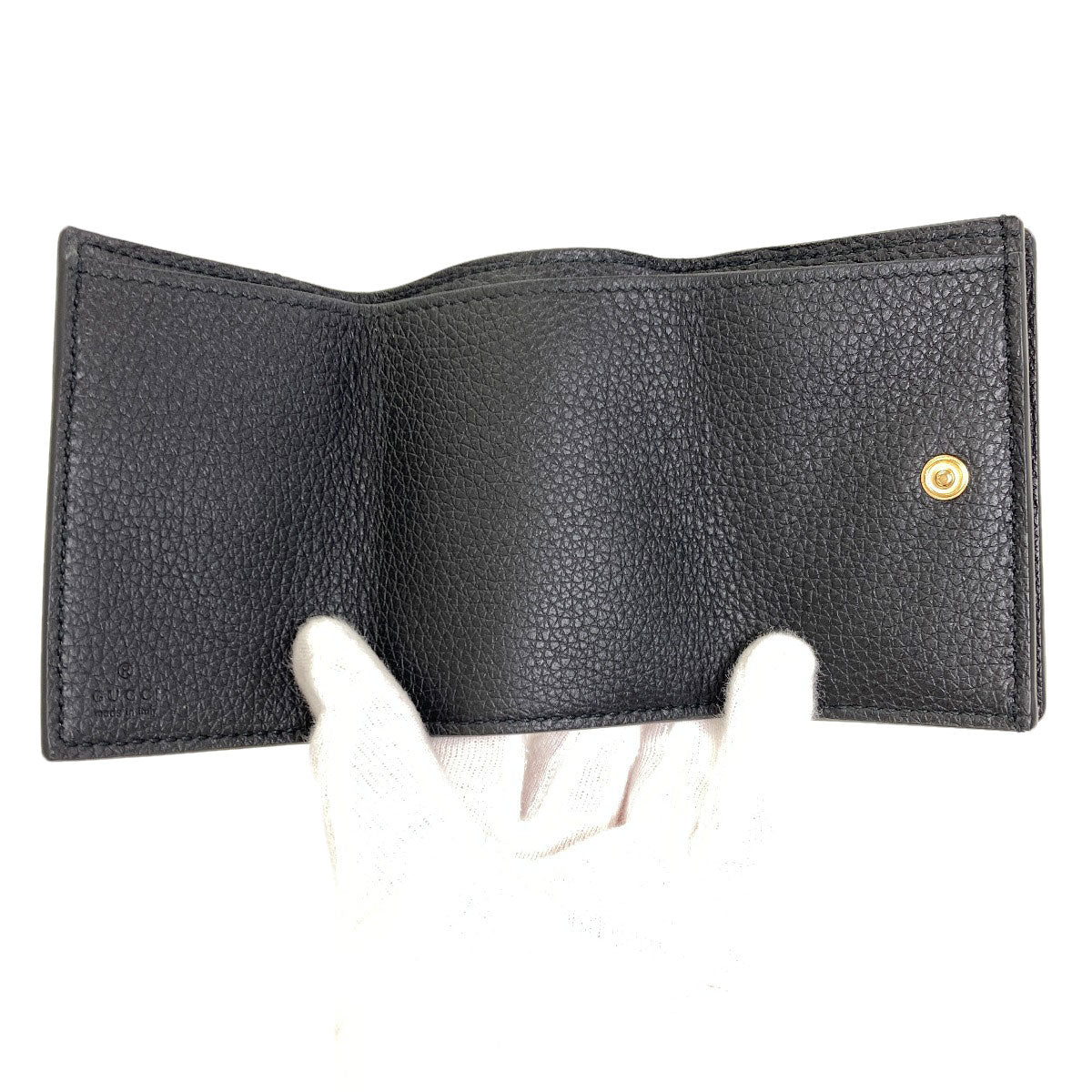 グッチ 736151 コンパクトウォレット 三つ折り財布（小銭入れあり） 中古 商品画像5