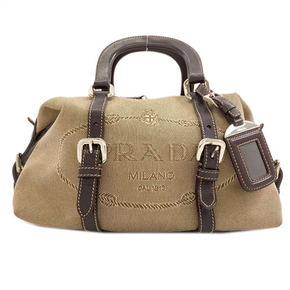 プラダ ロゴ ハンドバッグ 中古 商品画像2