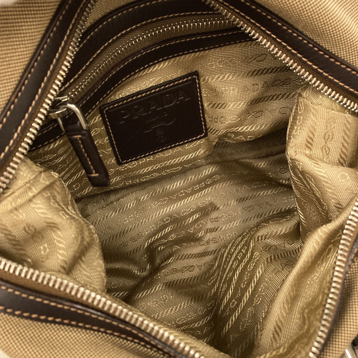 プラダ ロゴ ハンドバッグ 中古 商品画像6