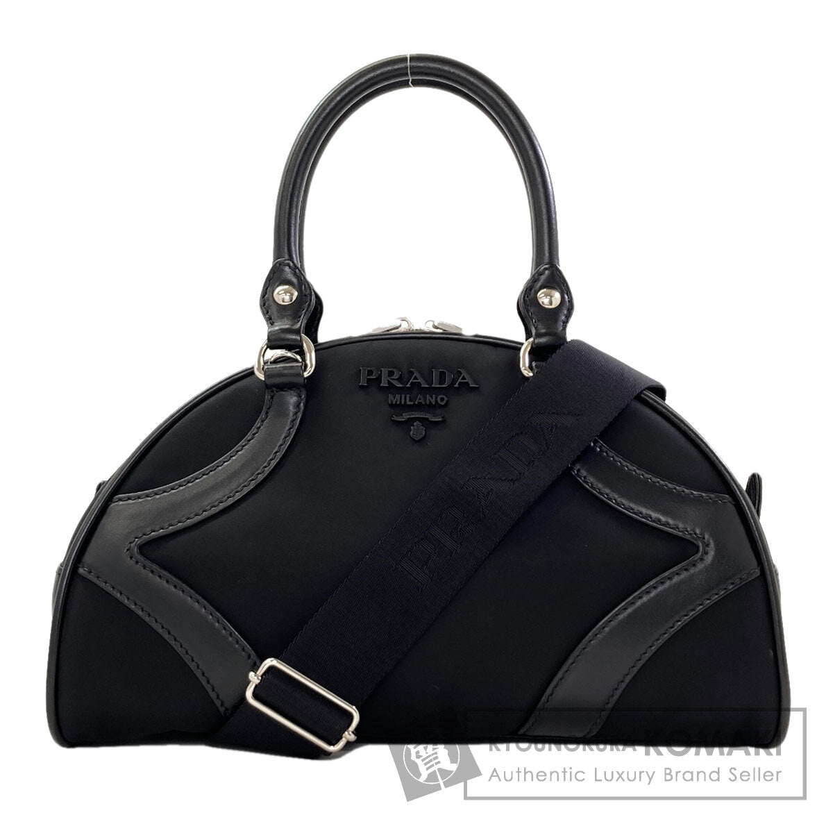 プラダ ボウリングバッグ 2WAY ハンドバッグ 中古 商品画像1