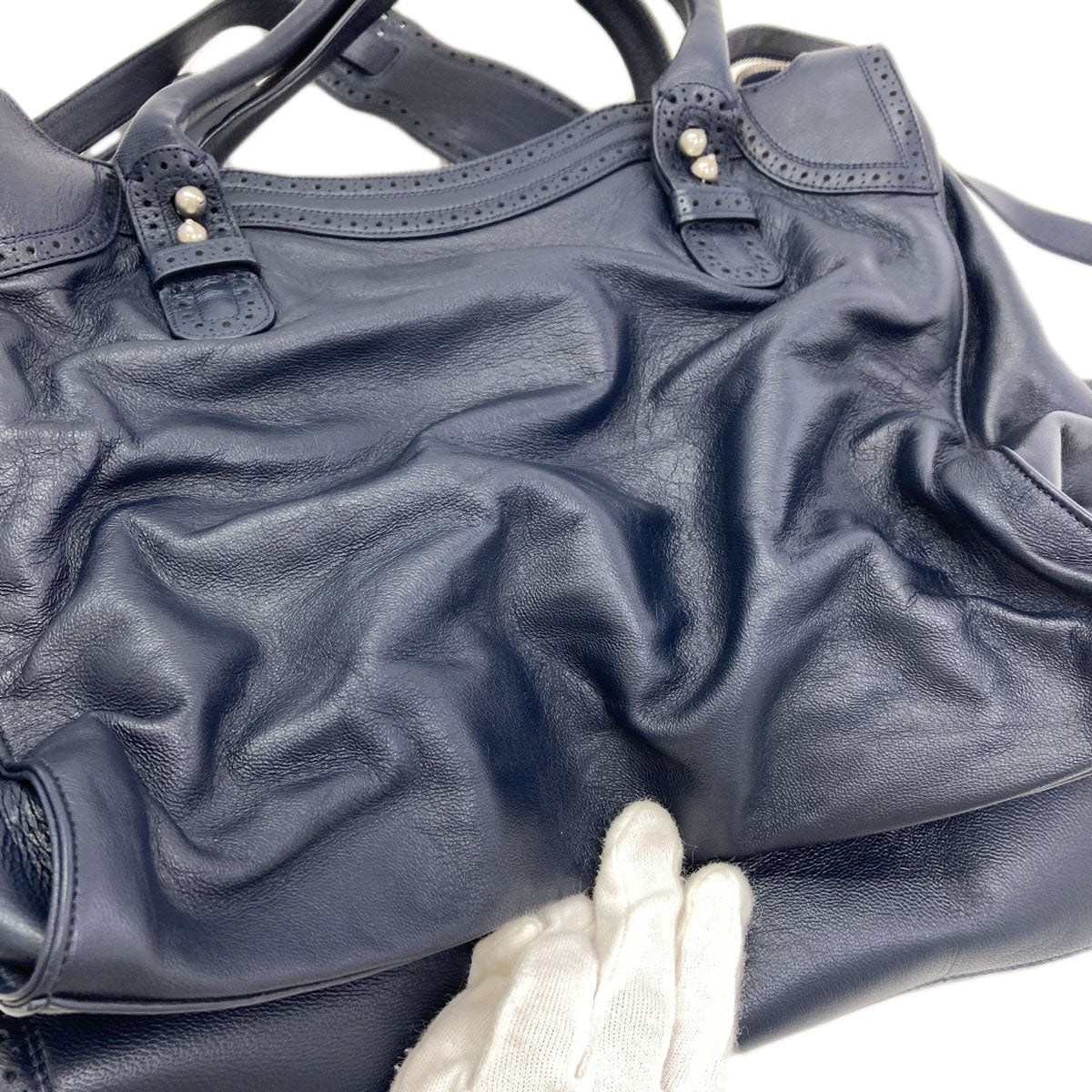 バレンシアガ リヴァシティ ペーパー 2WAY ハンドバッグ 中古 商品画像13
