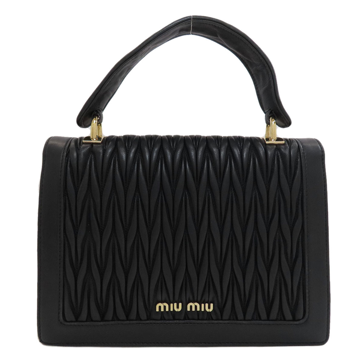 ミュウミュウ マテラッセ 2WAY ハンドバッグ 中古 商品画像3