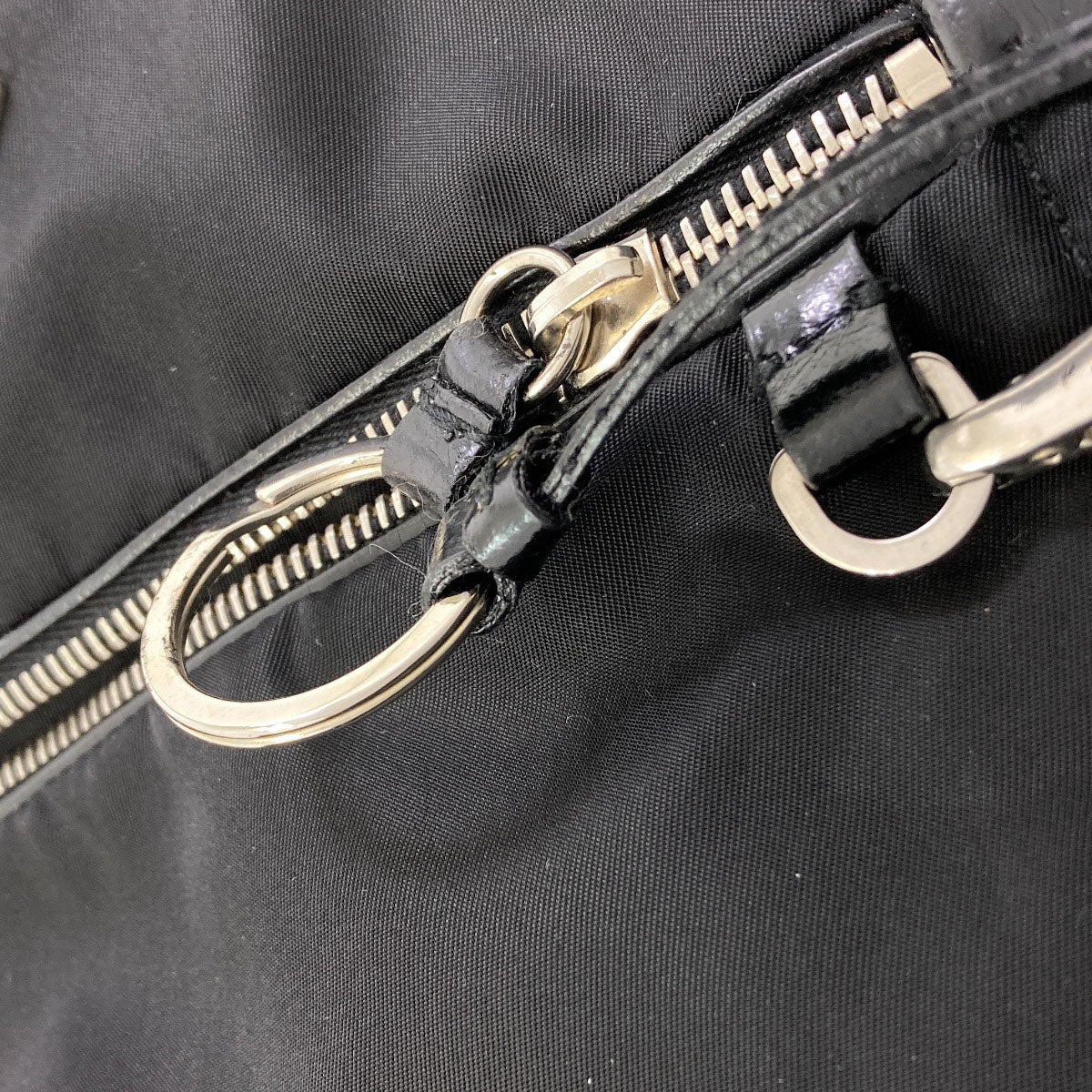 プラダ ロゴ金具 ハンドバッグ 中古 商品画像11