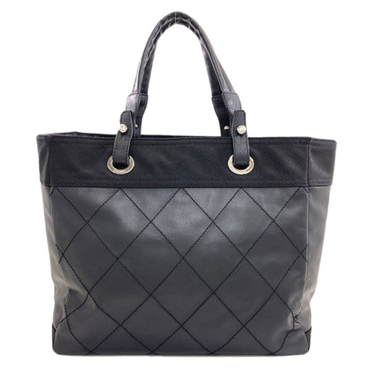 シャネル パリビアリッツ シルバー金具 トートバッグ 中古 商品画像3