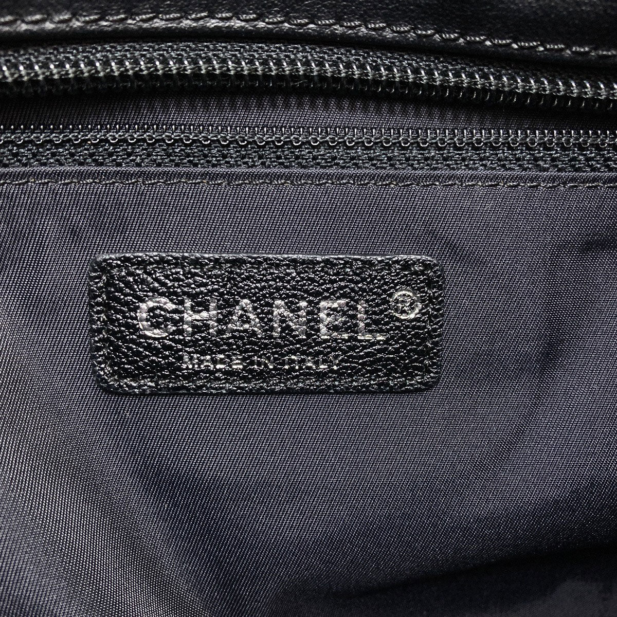シャネル パリビアリッツ シルバー金具 トートバッグ 中古 商品画像7