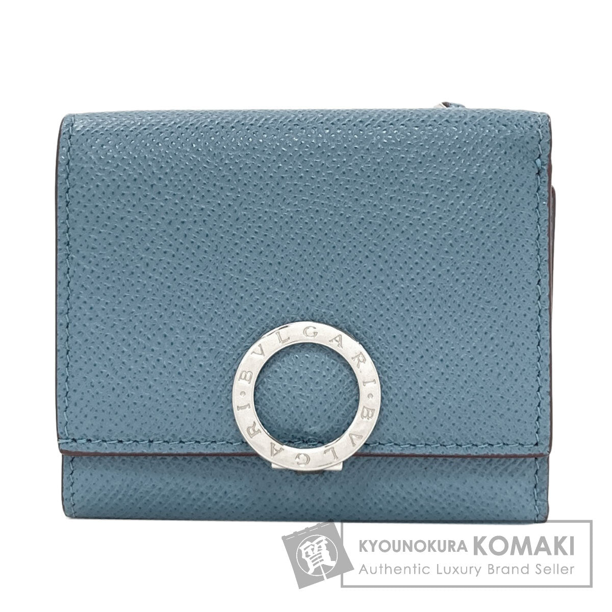 ブルガリ ロゴ 三つ折り財布（小銭入れあり） 中古 商品画像1
