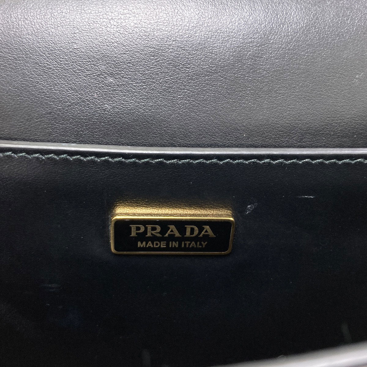 プラダ 1BD340 ロゴ金具 ショルダーバッグ 中古 商品画像7