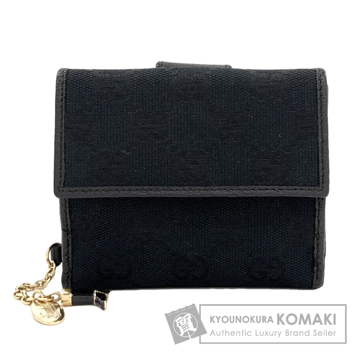 グッチ 154183 GGキャンバス 二つ折り財布（小銭入れあり） 中古 商品画像1
