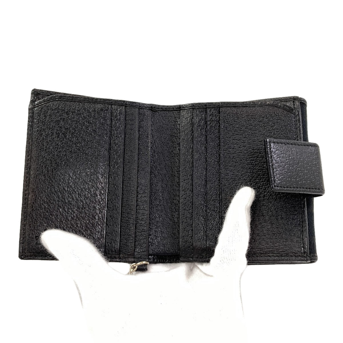 グッチ 154183 GGキャンバス 二つ折り財布（小銭入れあり） 中古 商品画像5