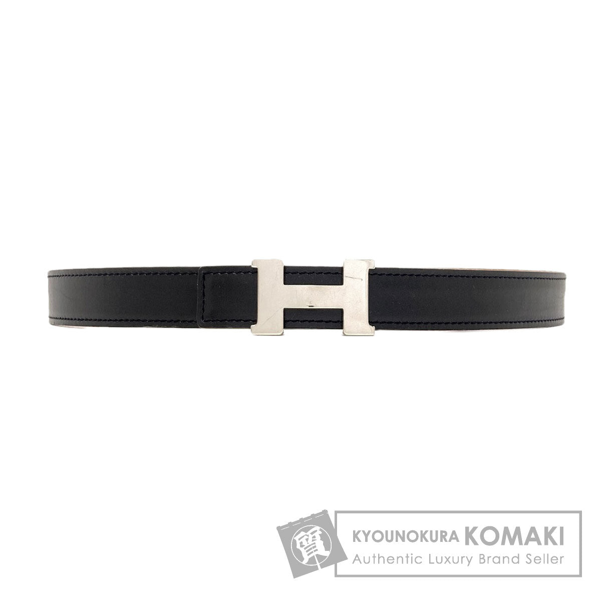 エルメス Hベルト リバーシブル シルバー金具 ベルト 中古 商品画像1