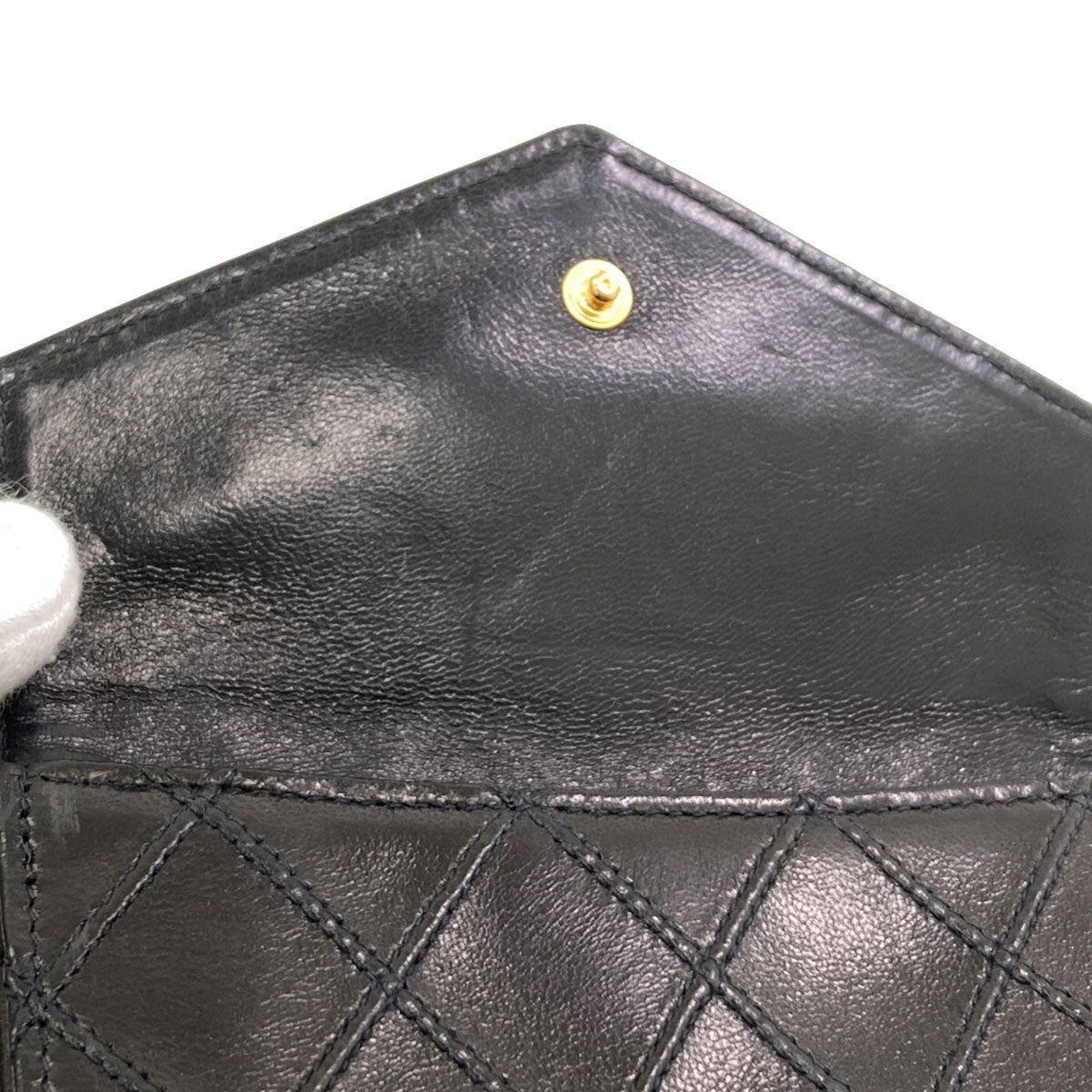 シャネル ビコローレ ココマーク ゴールド金具 二つ折り財布（小銭入れあり） 中古 商品画像13