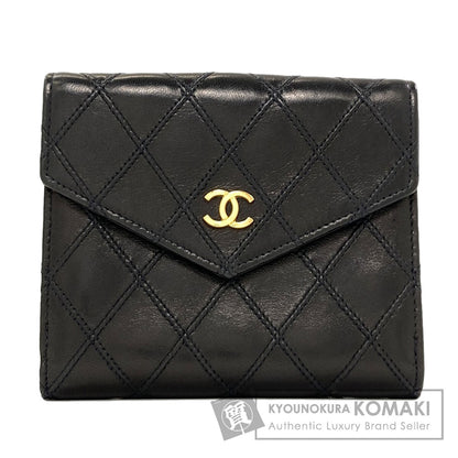 シャネル ビコローレ ココマーク ゴールド金具 二つ折り財布（小銭入れあり） 中古 商品画像1