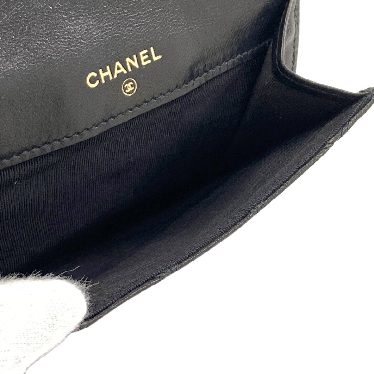 シャネル ビコローレ ココマーク ゴールド金具 二つ折り財布（小銭入れあり） 中古 商品画像7