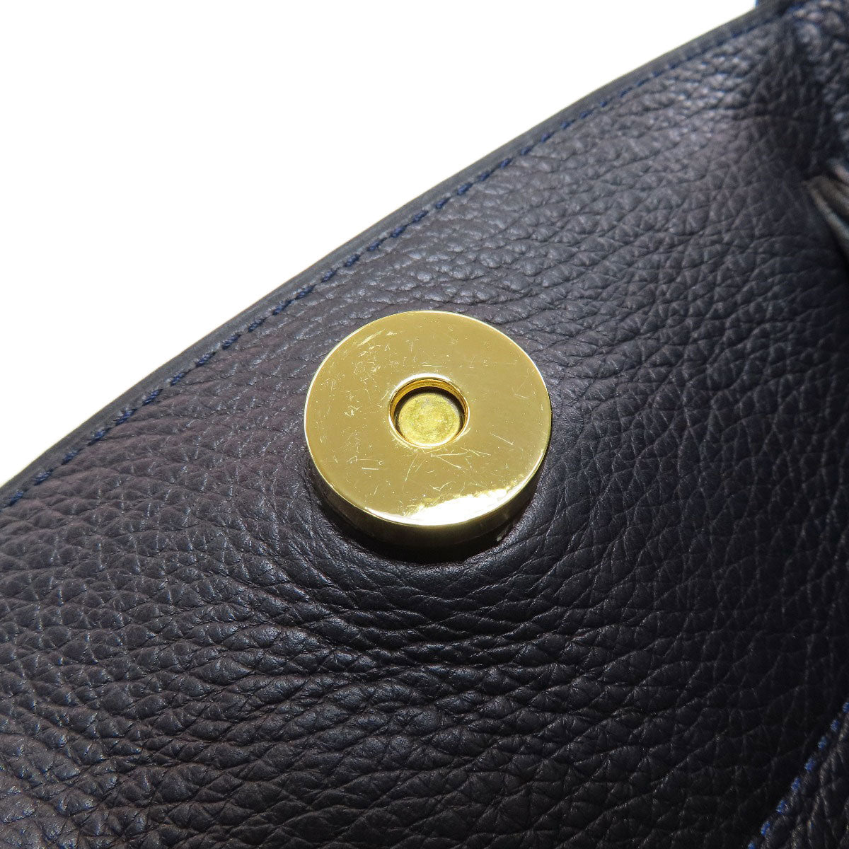 デルヴォー ストライプ ハンドバッグ 中古 商品画像14