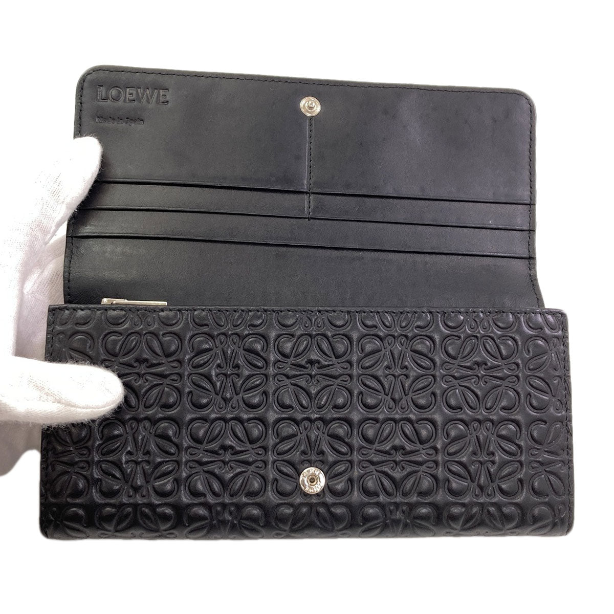 ロエベ リピート アナグラム 長財布（小銭入れあり） 中古 商品画像5
