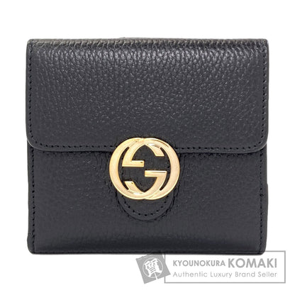 グッチ 615525 アウトレット インターロッキングG 二つ折り財布（小銭入れあり） 中古 商品画像1