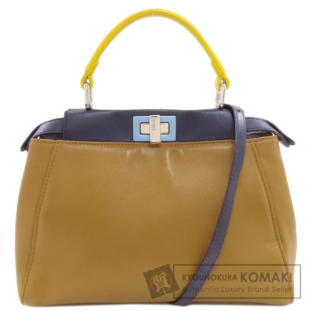 フェンディ ピーカブー ミニ 2WAY ハンドバッグ 中古 商品画像1