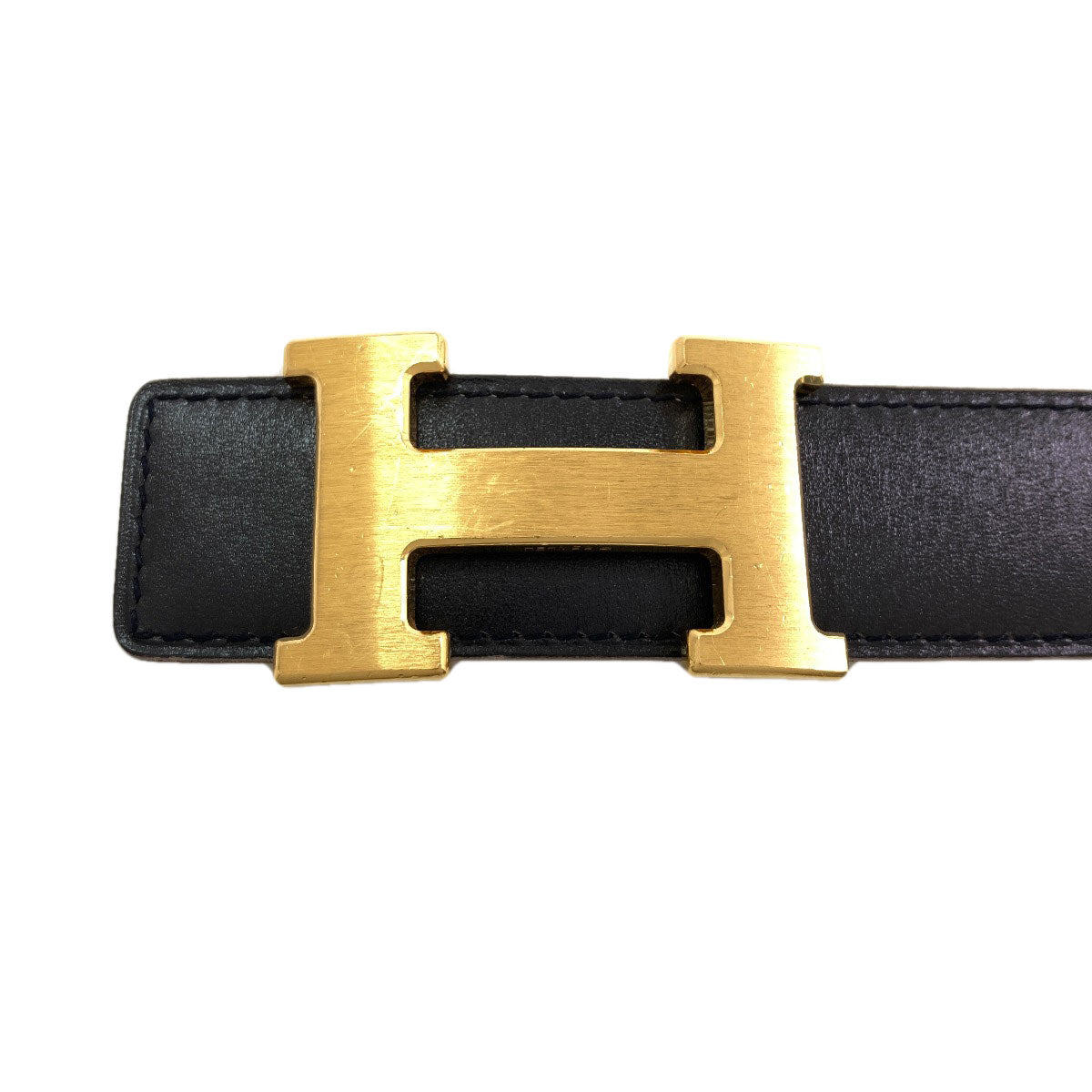 エルメス Hベルト リバーシブル ゴールド金具 ベルト 中古 商品画像5