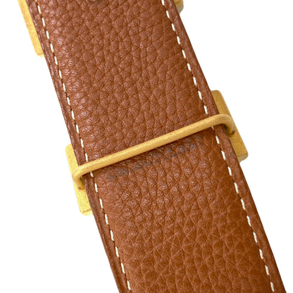 エルメス Hベルト リバーシブル ゴールド金具 ベルト 中古 商品画像10